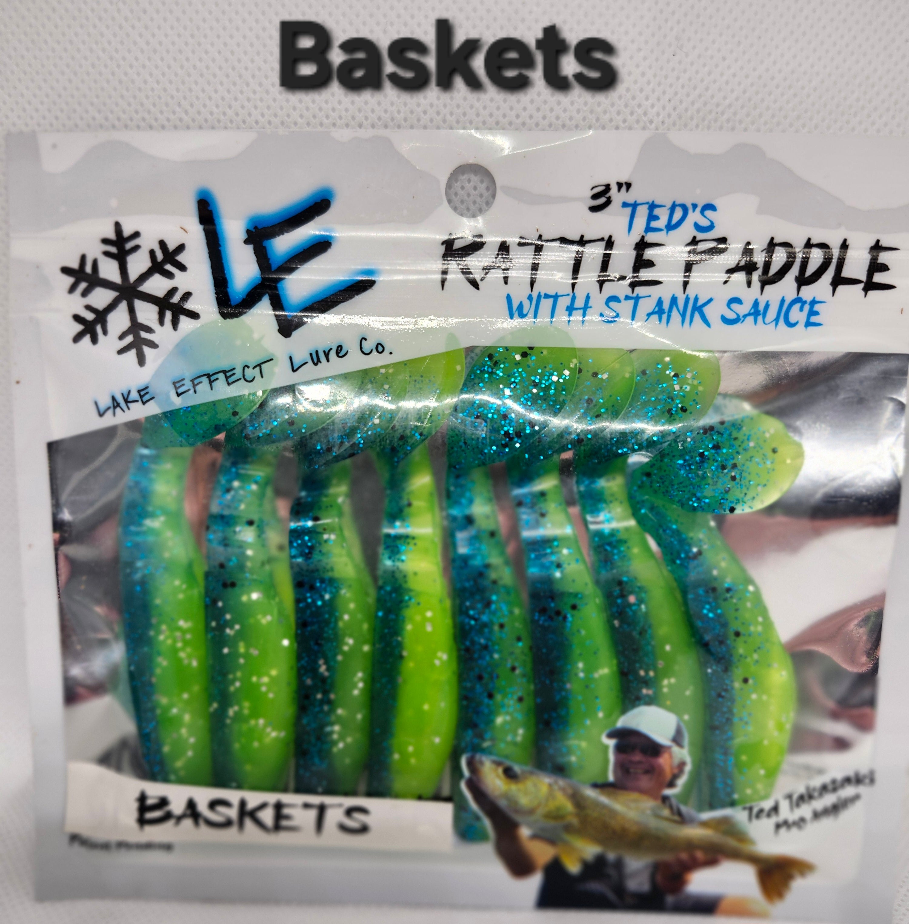Lake Effect Lure Rattle Paddle 3in