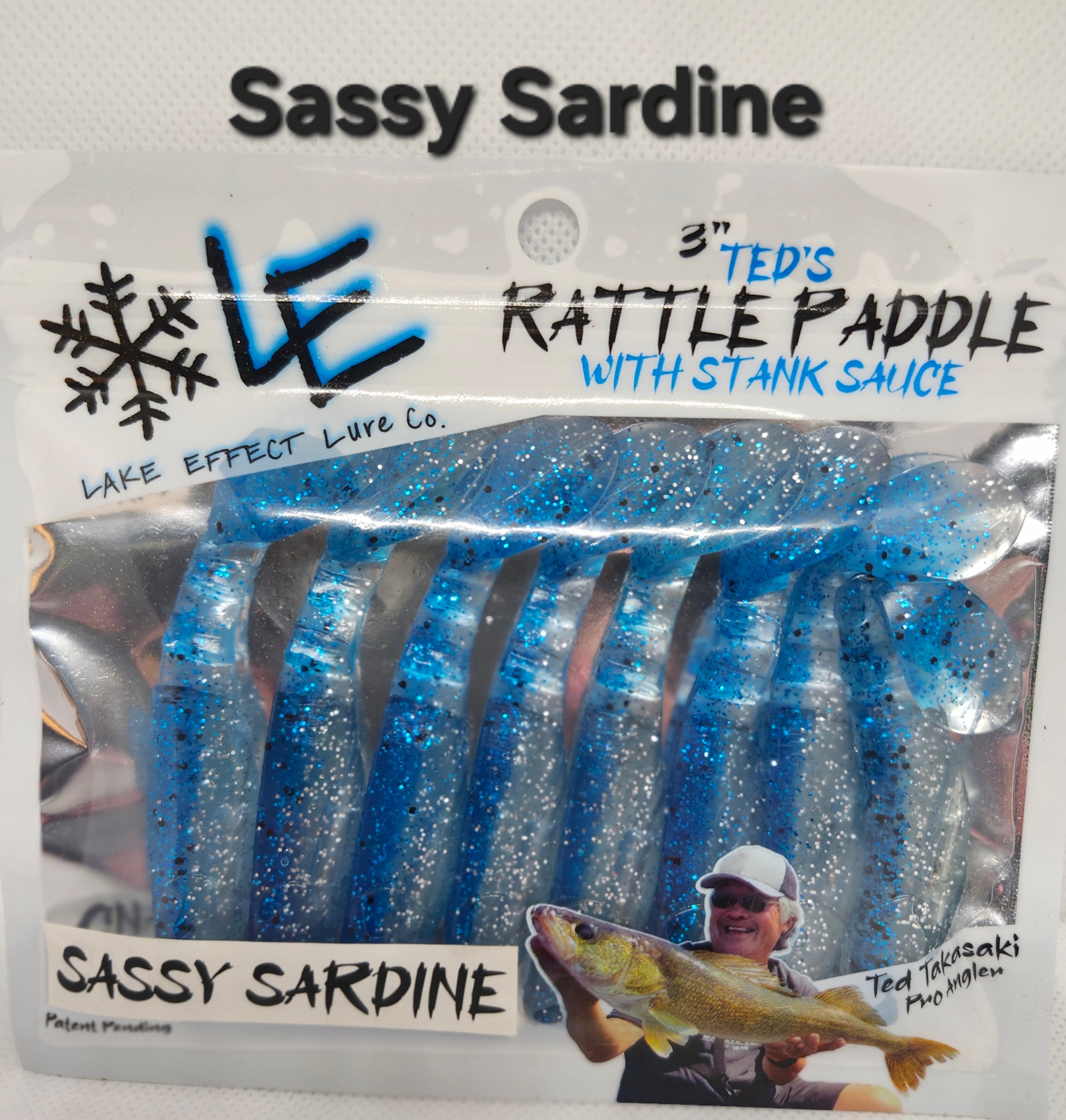 Lake Effect Lure Rattle Paddle 3in