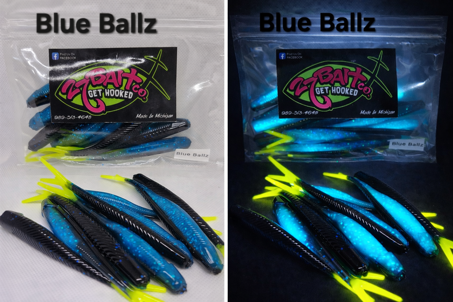 all blue fishing lures 27 Bait Co. – River Queen Tackle Color | Length:Green | 7'0