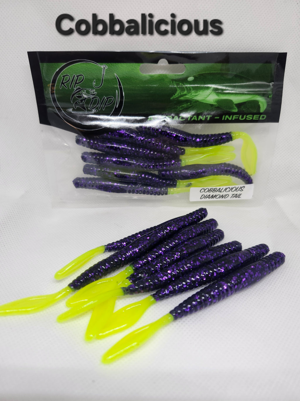 Rip Dip Diamond Tail Worm